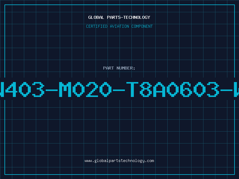 Aviation Part 1W403-M020-T8A0603-W3