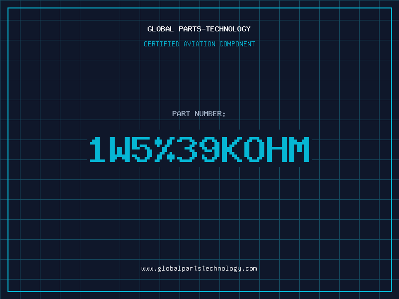 Aviation Part 1W5%39KOHM