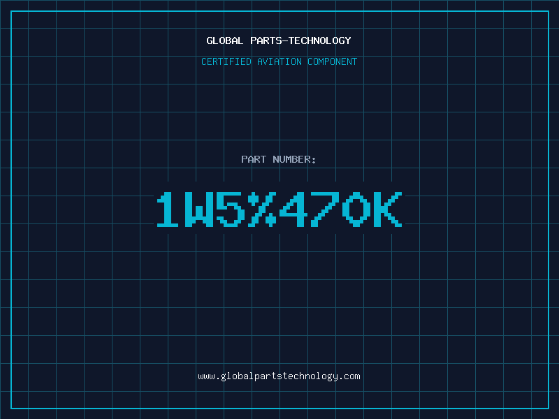 Aviation Part 1W5%470K