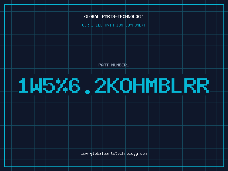 Aviation Part 1W5%6.2KOHMBLRR