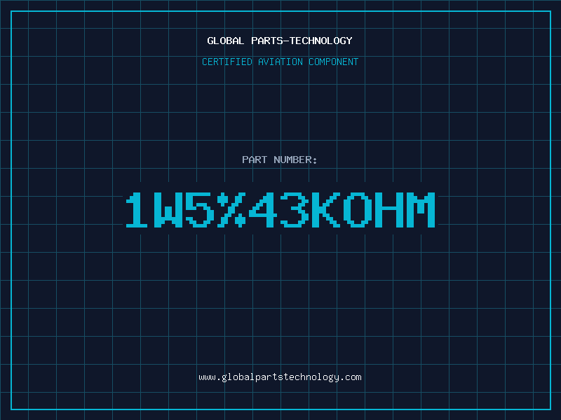 Aviation Part 1W543KOHM