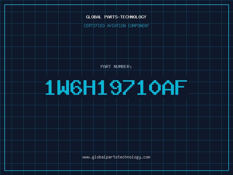 Aviation Part 1W6H19710AF