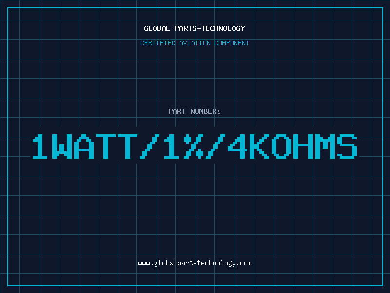 Aviation Part 1WATT/1%/4KOHMS