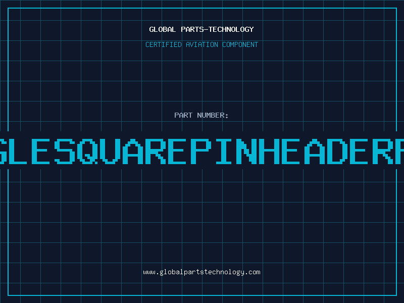 Aviation Part 1WAYSINGLESQUAREPINHEADERPHSS01G1