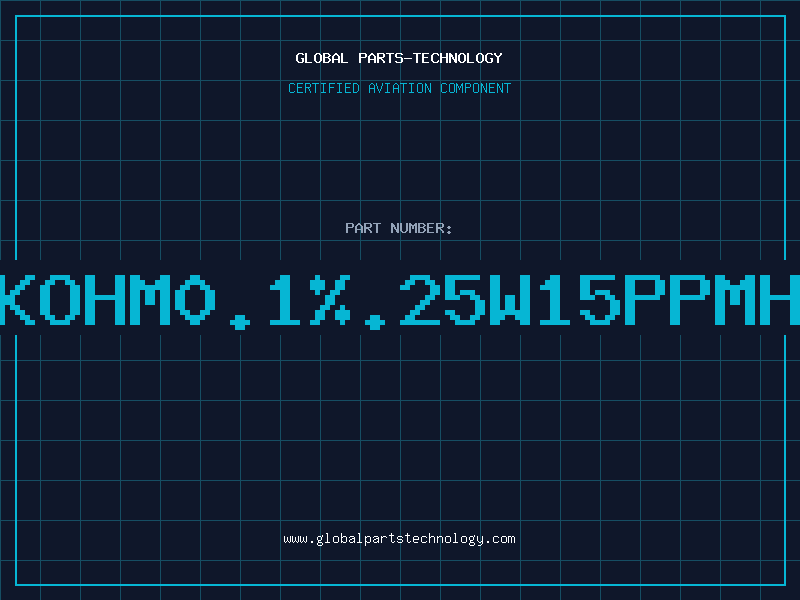 Aviation Part 1kohm0.1%.25W15ppmH4