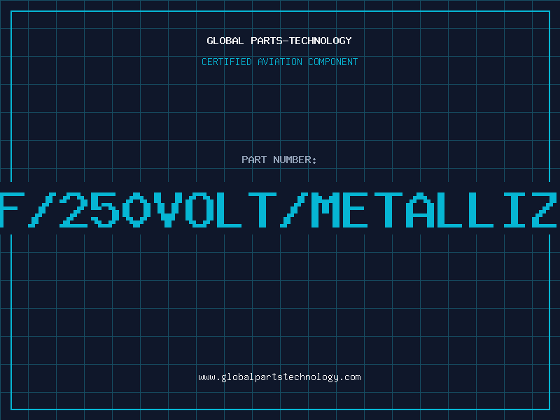Aviation Part 1mf/250Volt/Metallized