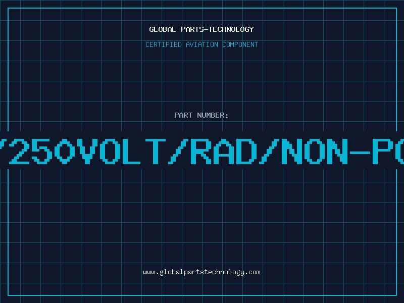 Aviation Part 1mf/250Volt/Rad/Non-Polar