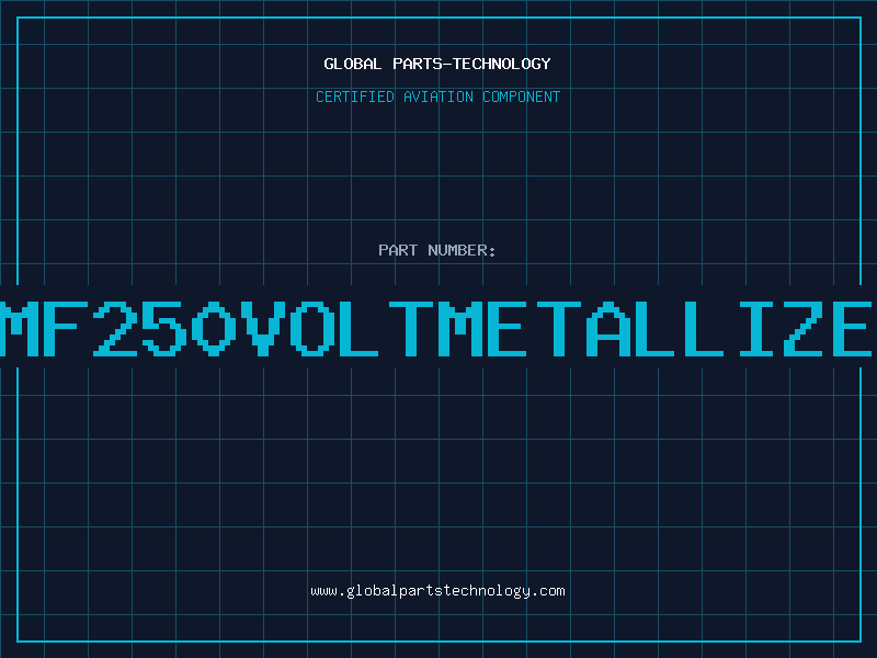 Aviation Part 1mf250VoltMetallized