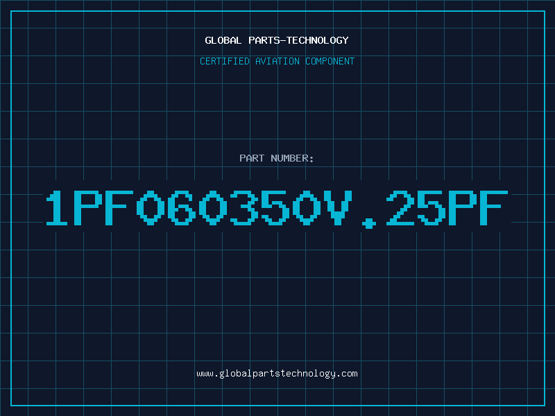 Aviation Part 1pF060350V.25pF