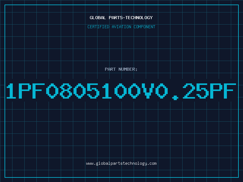 Aviation Part 1pF0805100V0.25pF