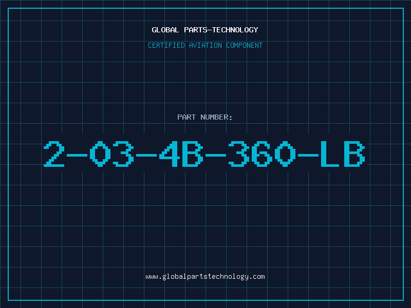 Aviation Part 2-03-4B-360-LB