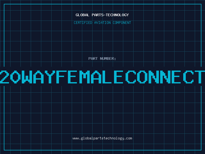 Aviation Part 2-215911-020WAYFEMALECONNECTOR(+452258