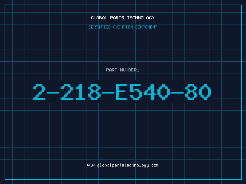 Aviation Part 2-218-E540-80
