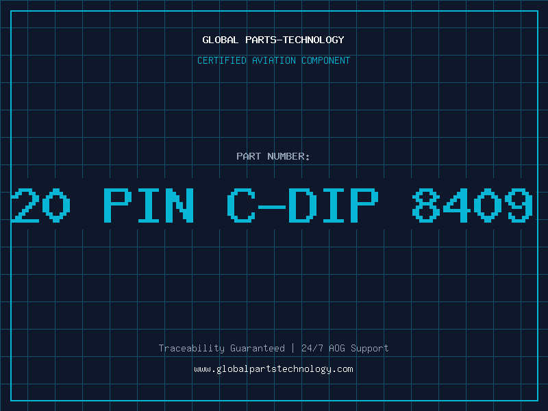 Aviation Part 20 PIN C-DIP 8409
