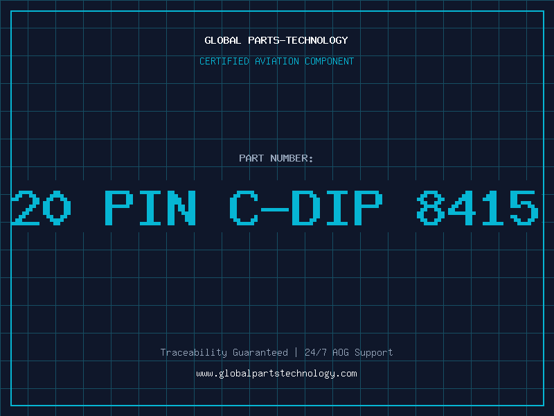 Aviation Part 20 PIN C-DIP 8415