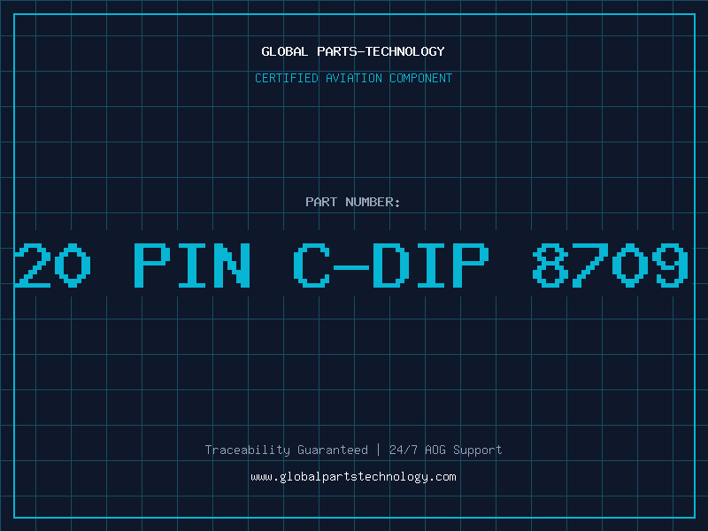 Aviation Part 20 PIN C-DIP 8709