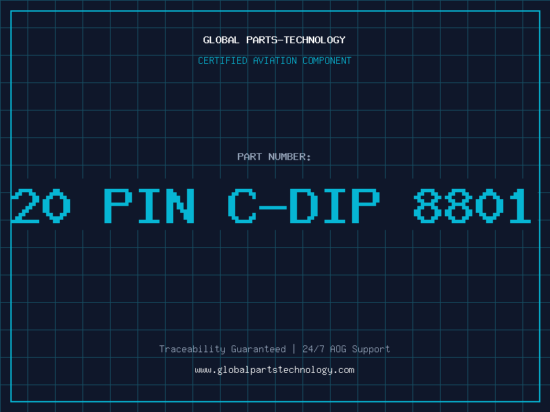 Aviation Part 20 PIN C-DIP 8801