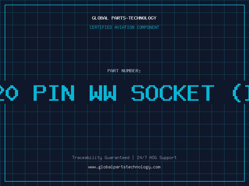 Aviation Part 20 PIN WW SOCKET (I