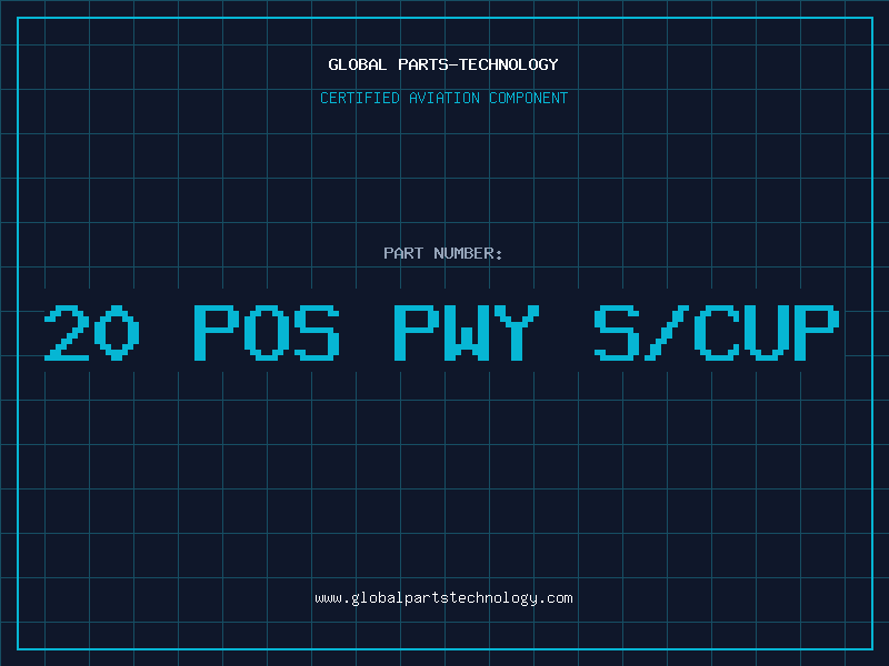 Aviation Part 20 POS PWY S/CUP
