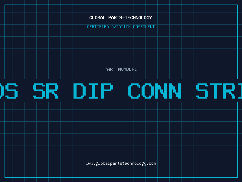 Aviation Part 20 POS SR DIP CONN STRIP AU