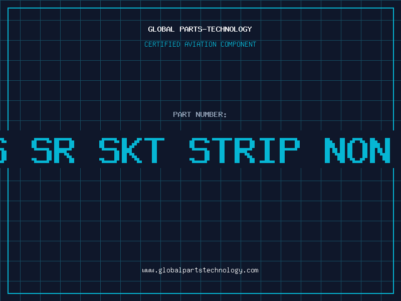 Aviation Part 20 POS SR SKT STRIP NON FLUSH