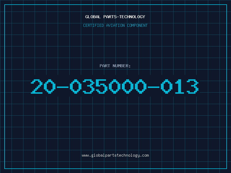 Aviation Part 20-035000-013