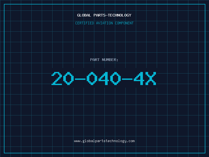 Aviation Part 20-040-4X