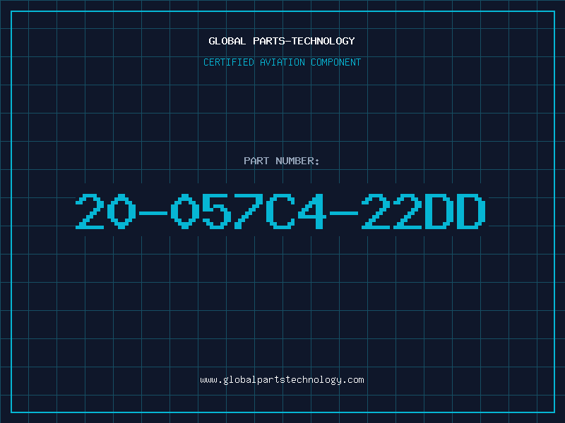 Aviation Part 20-057C4-22DD