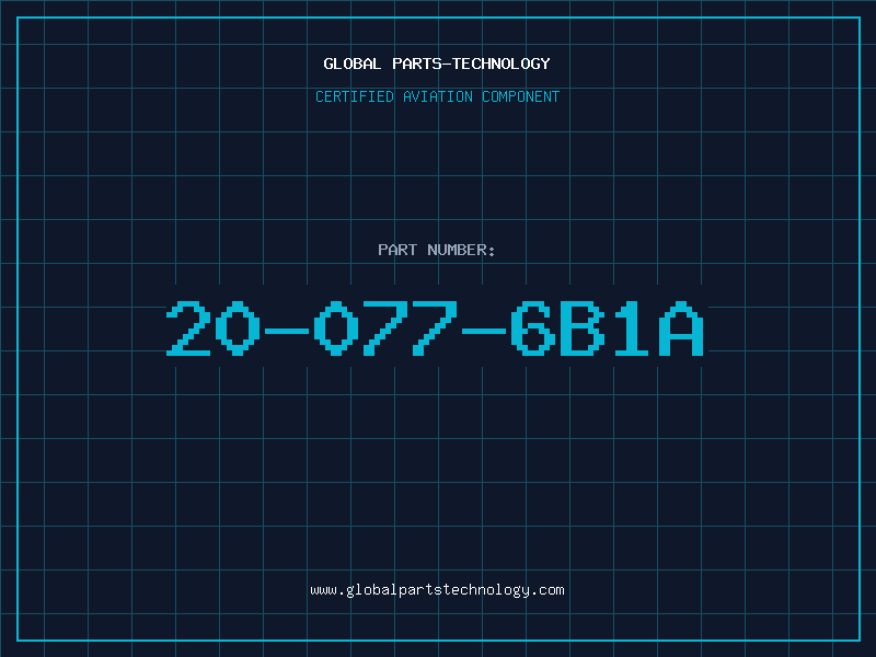 Aviation Part 20-077-6B1A