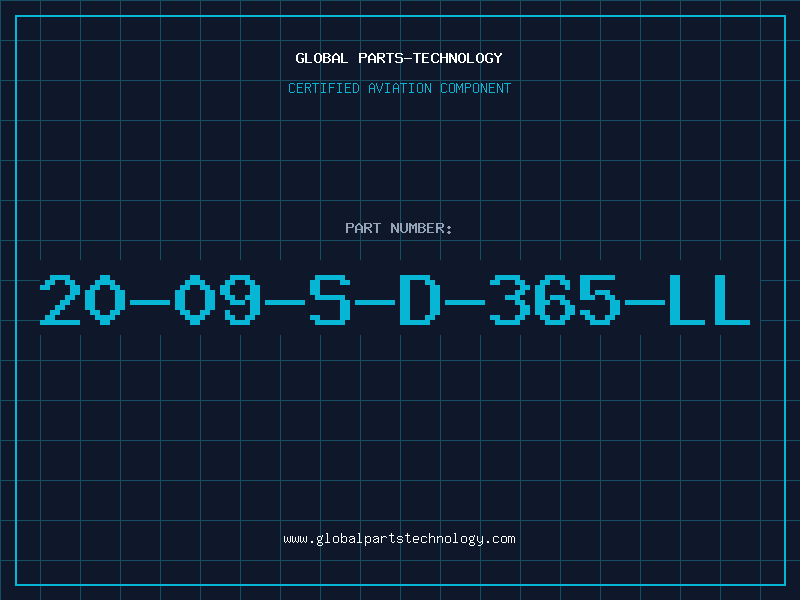 Aviation Part 20-09-S-D-365-LL