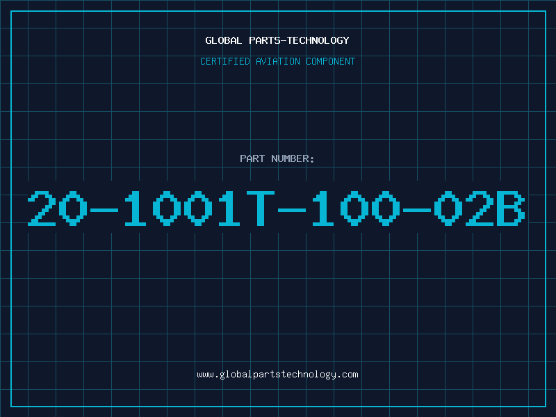 Aviation Part 20-1001T-100-02B