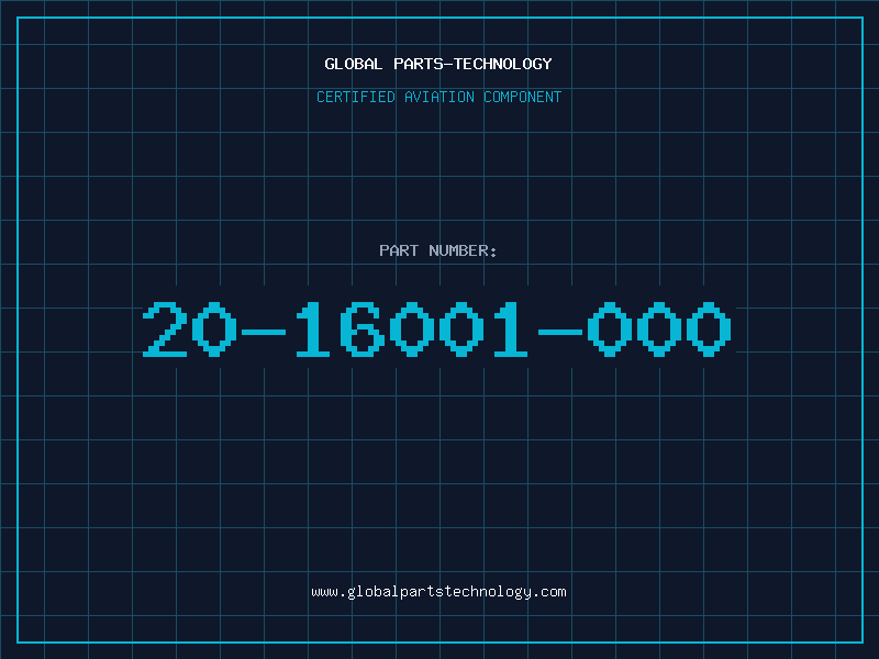 Aviation Part 20-16001-000