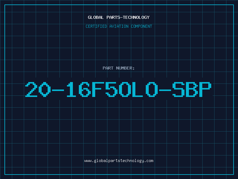 Aviation Part 20-16F5OLO-SBP