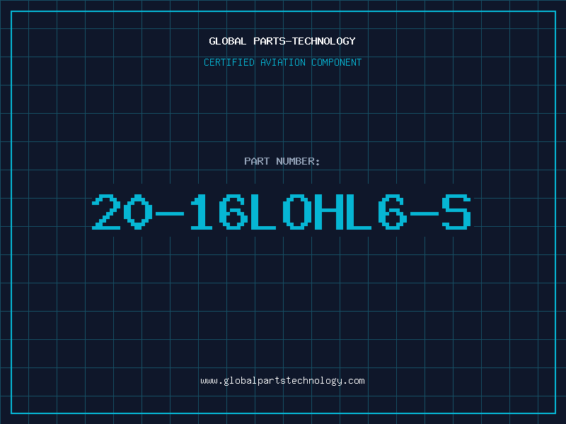 Aviation Part 20-16LOHL6-S