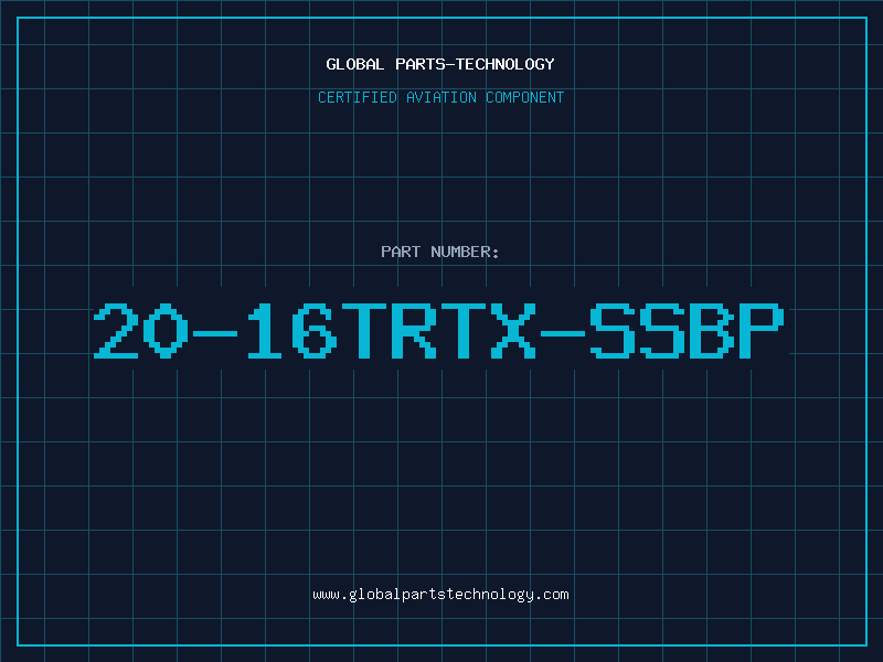 Aviation Part 20-16TRTX-SSBP