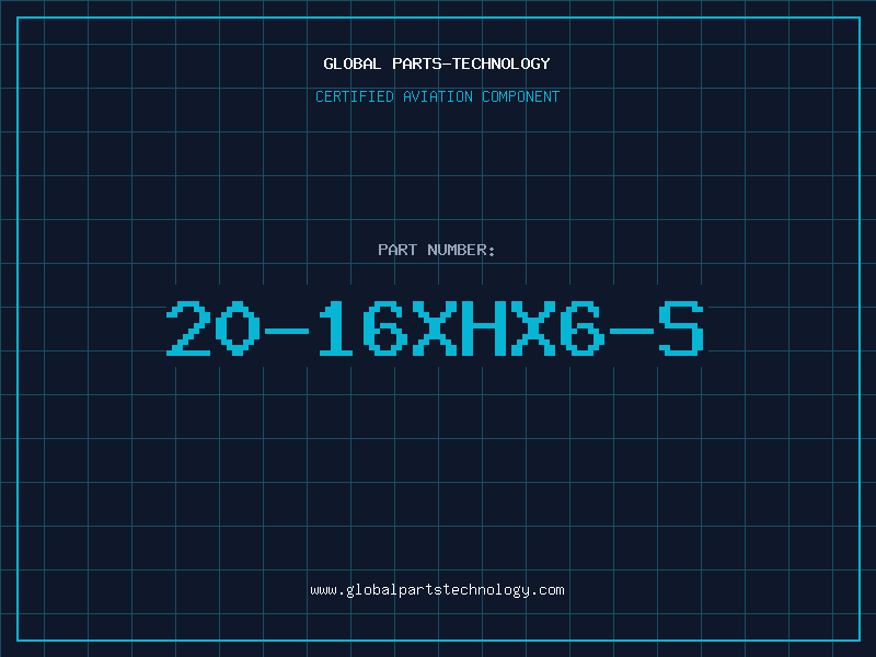 Aviation Part 20-16XHX6-S