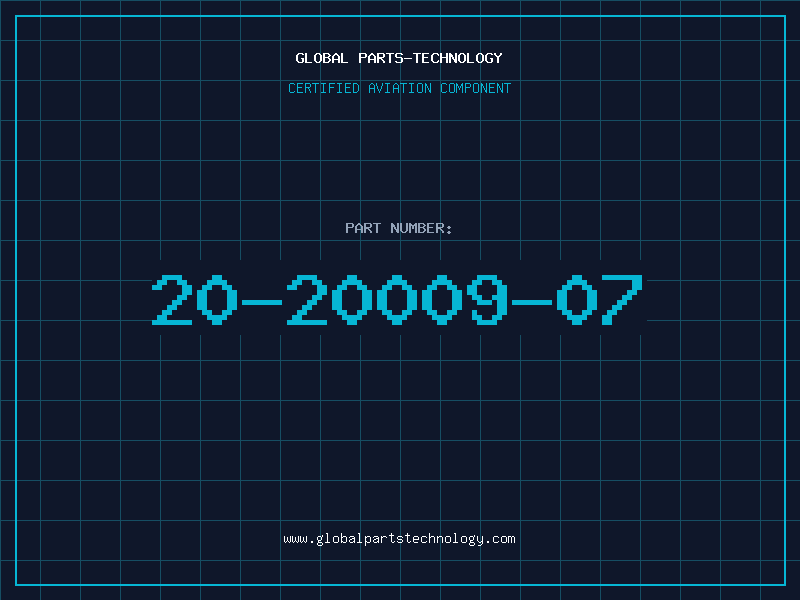 Aviation Part 20-20009-07