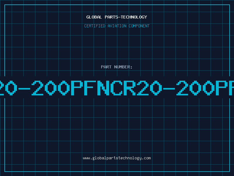 Aviation Part 20-200PFNCR20-200PF