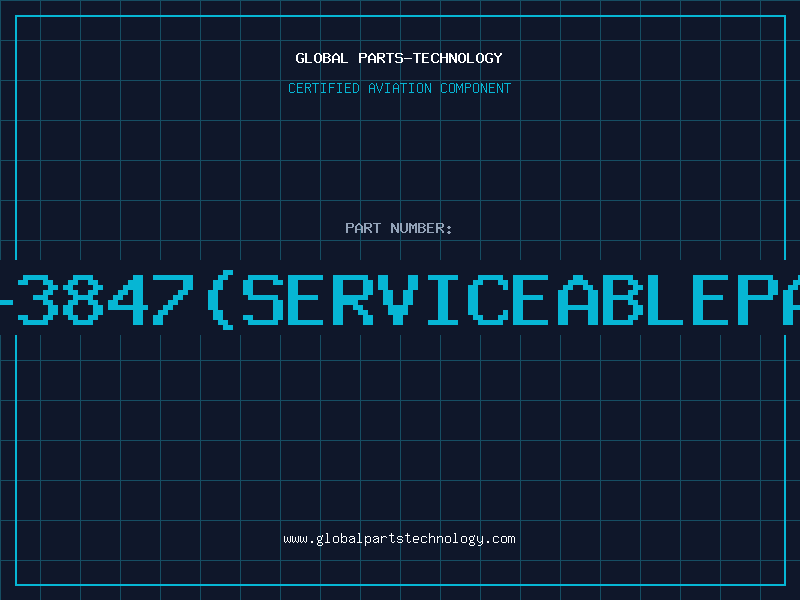 Aviation Part 20-3847(serviceablepart