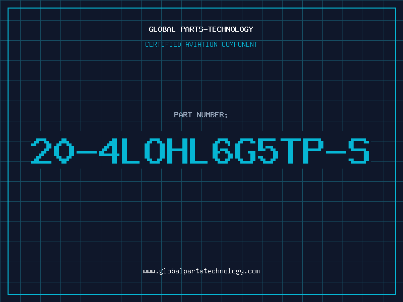 Aviation Part 20-4LOHL6G5TP-S