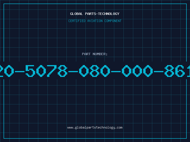 Aviation Part 20-5078-080-000-861