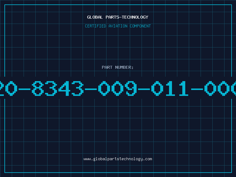 Aviation Part 20-8343-009-011-000