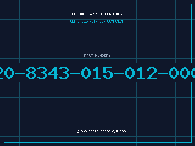 Aviation Part 20-8343-015-012-000