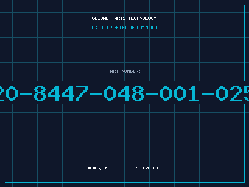 Aviation Part 20-8447-048-001-025