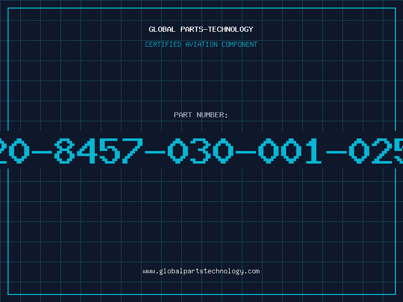 Aviation Part 20-8457-030-001-025