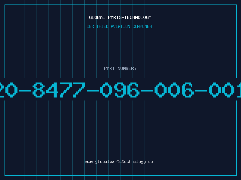 Aviation Part 20-8477-096-006-001