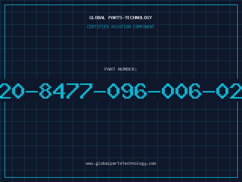 Aviation Part 20-8477-096-006-02