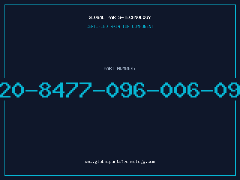 Aviation Part 20-8477-096-006-09