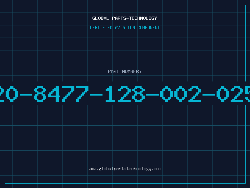 Aviation Part 20-8477-128-002-025