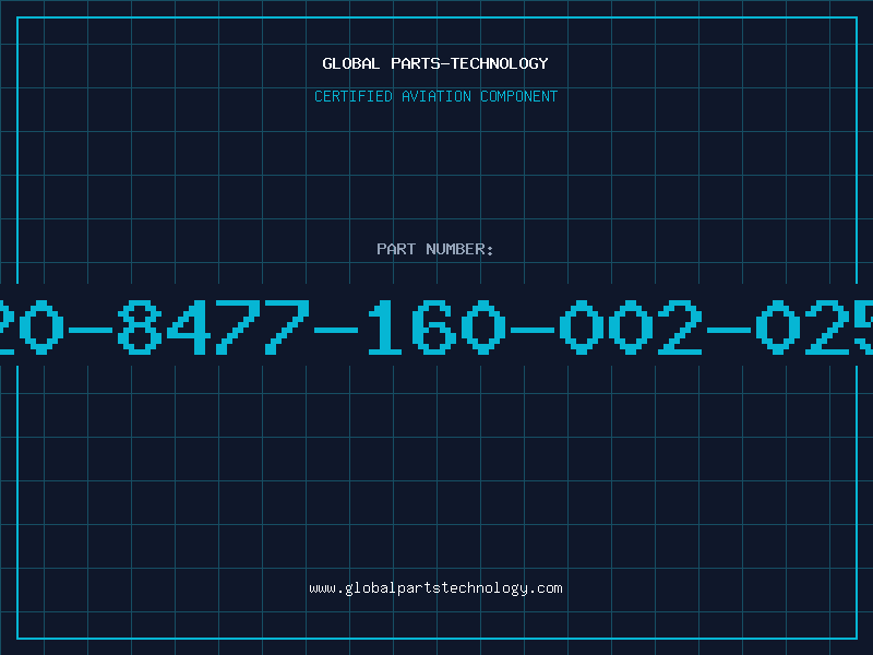 Aviation Part 20-8477-160-002-025